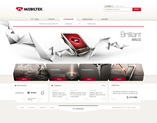 31款創(chuàng)意網(wǎng)頁布局設(shè)計(jì)（三） 游戲產(chǎn)品互聯(lián)網(wǎng)運(yùn)營的視覺盛宴